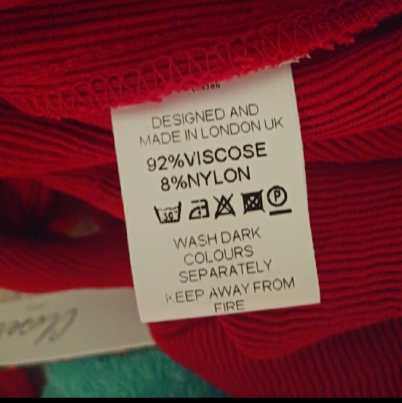 ⭐NWT⭐  ASOS Raspberry Red Kimono Slit Midi Dress - Picture 3 of 3